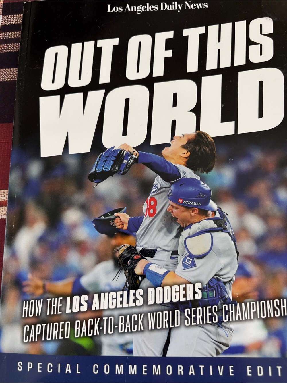 Triumph Out of This World Baseball Book - Blue & White